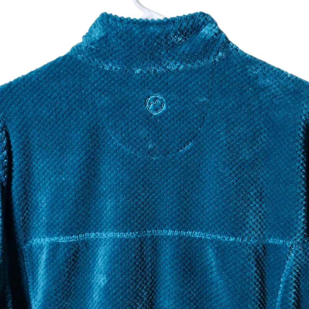 Magellan Outdoors Fleece Pullover Mens 1X Teal Quarter Zip Fishing Jacket